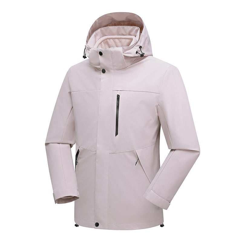 [Bethlehem And The Same Model-High Quality Social Factory] New Three-In-One Loose Couple Coat New Outdoor - Image 2